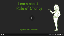 Video: Learn About Rate of Change